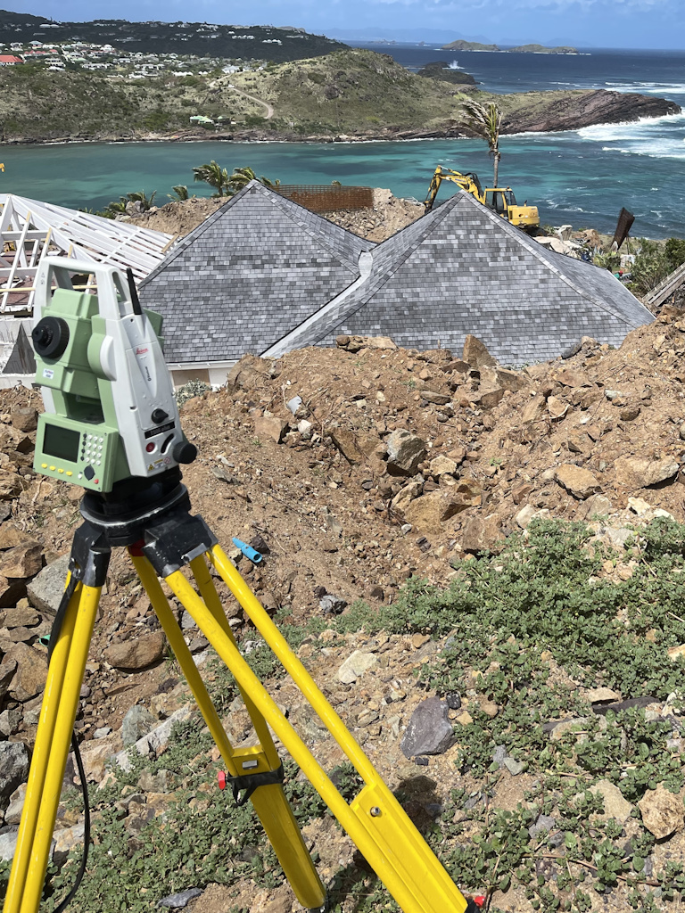 GEODETIC SOLUTIONS atliekami tikslūs geodeziniai matavimai objektas karibuose